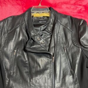 Wilson’s Leather Moto Jacket black 2x